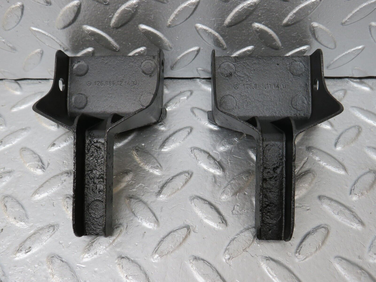 34600 Mercedes-Benz C126 380SEC Front Bumper Bracket 2x A1268851114 A1268851214