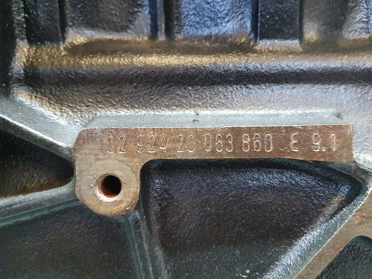 43033 Mercedes-Benz W201 190 Complete Engine 102.924 A1020113601
