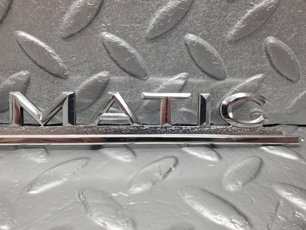 48532 Mercedes-Benz W108 Trunk Badge Emblem Automatic