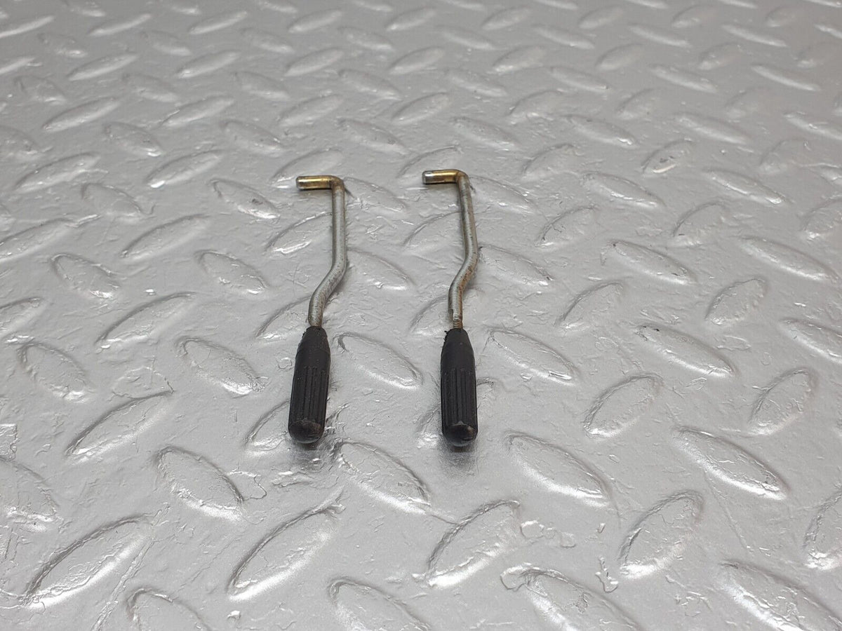42963 Mercedes-Benz W201 190 2.0L Front Door Lock Knob Pair