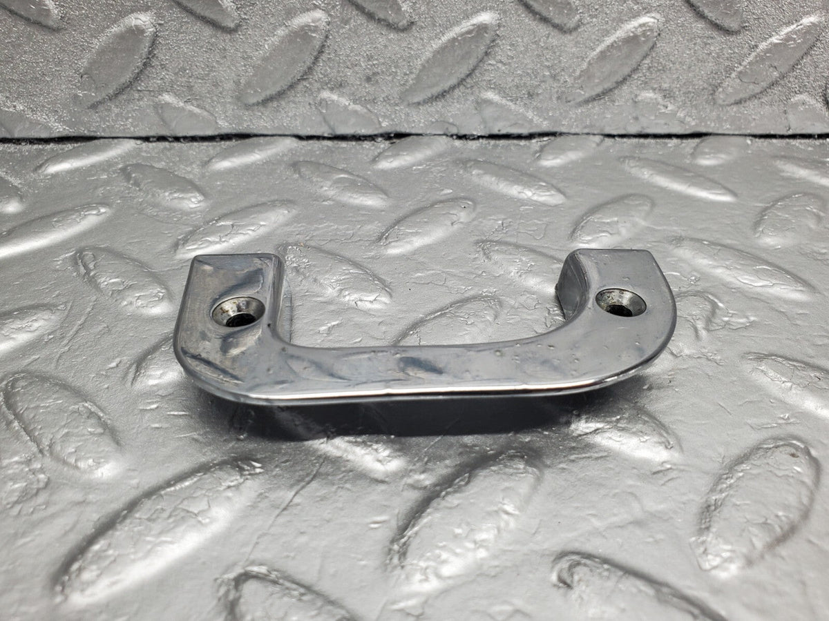 48599 Mercedes-Benz W123 Interior Chrome Door Latch Trim Left A1237230124
