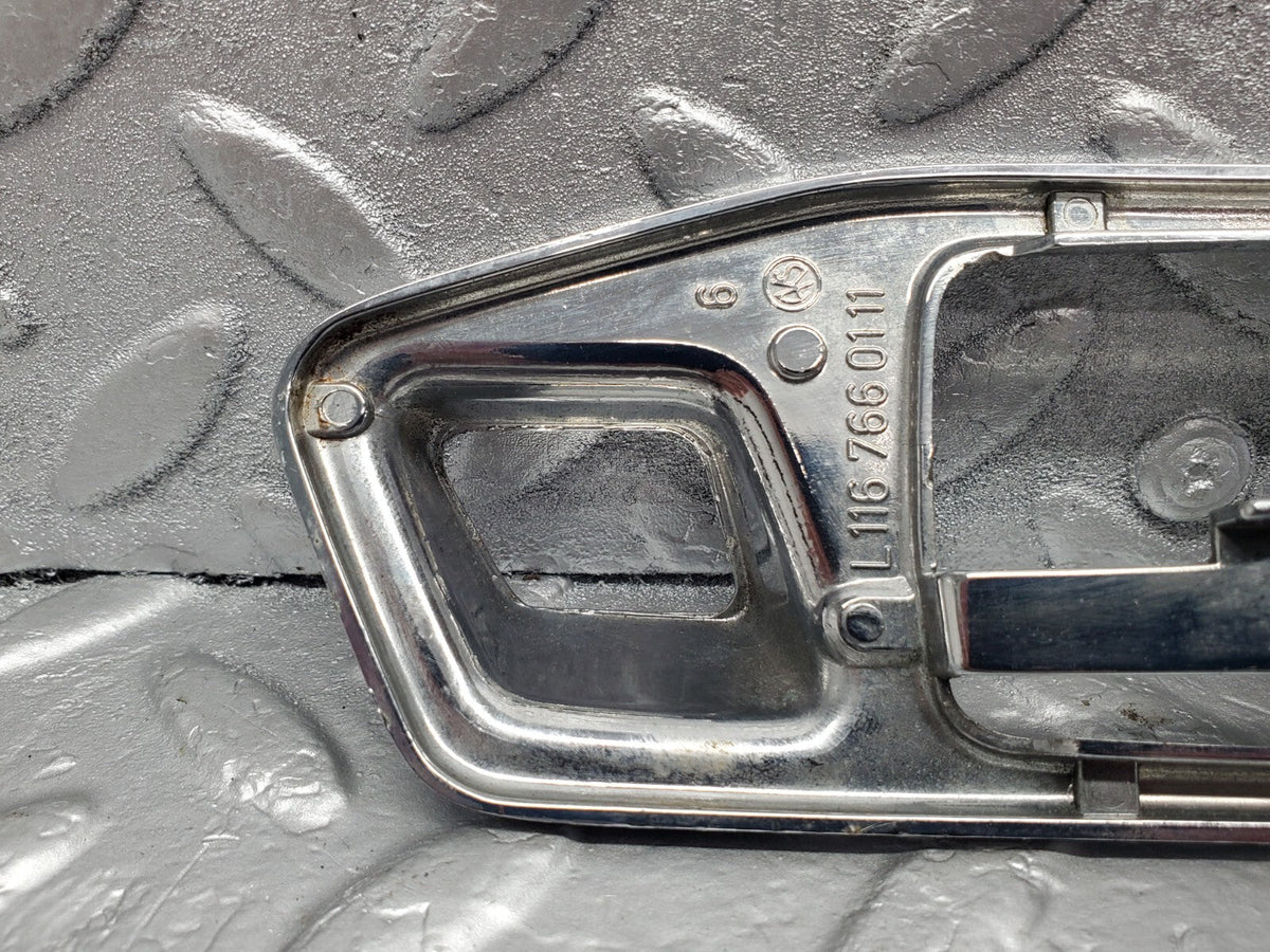 48636 Mercedes-Benz W123 Chrome Frame For Door Opener Left A1167660111