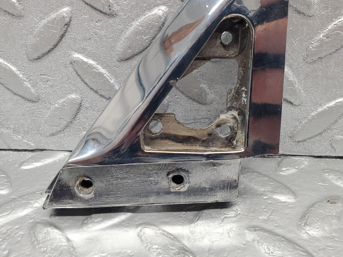 48140 Mercedes-Benz C107 R107 Left Wing Mirror Triangle Chrome Bracket