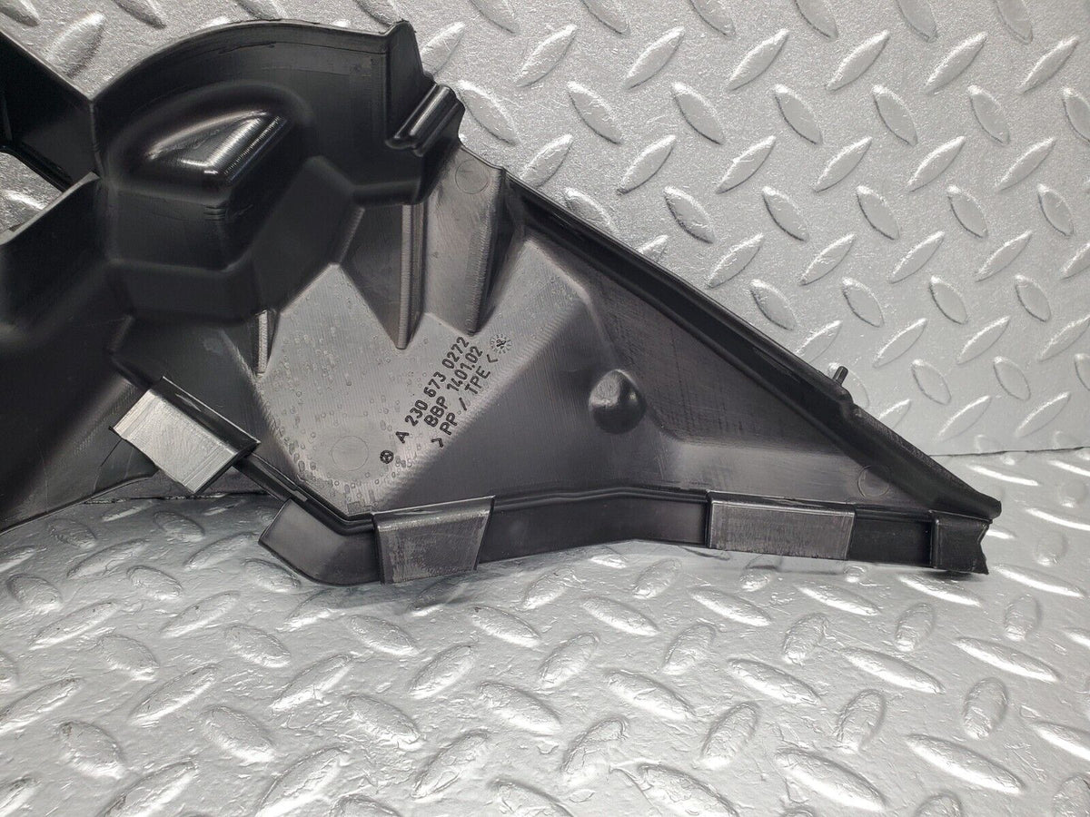 47861 Mercedes-Benz R230 350SL Coupe Window Regulator Cover Rear Right A2306730272