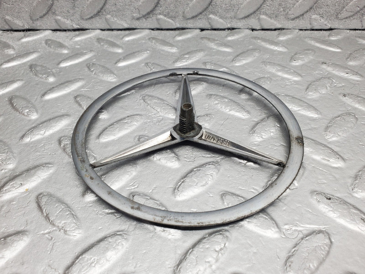 49636 Mercedes-Benz W123 W126 Trunk Boot Lid Emblem A1267580058