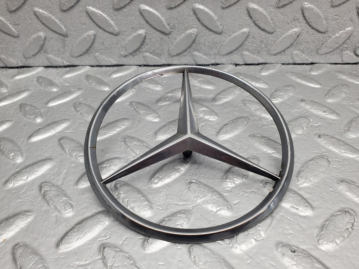 49636 Mercedes-Benz W123 W126 Trunk Boot Lid Emblem A1267580058