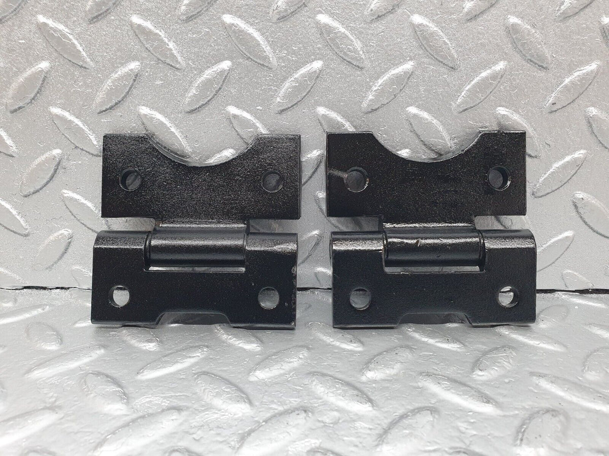 43562 Mercedes-Benz C126 380SEC Coupe Door Hinge Pair Left Side A1237200037