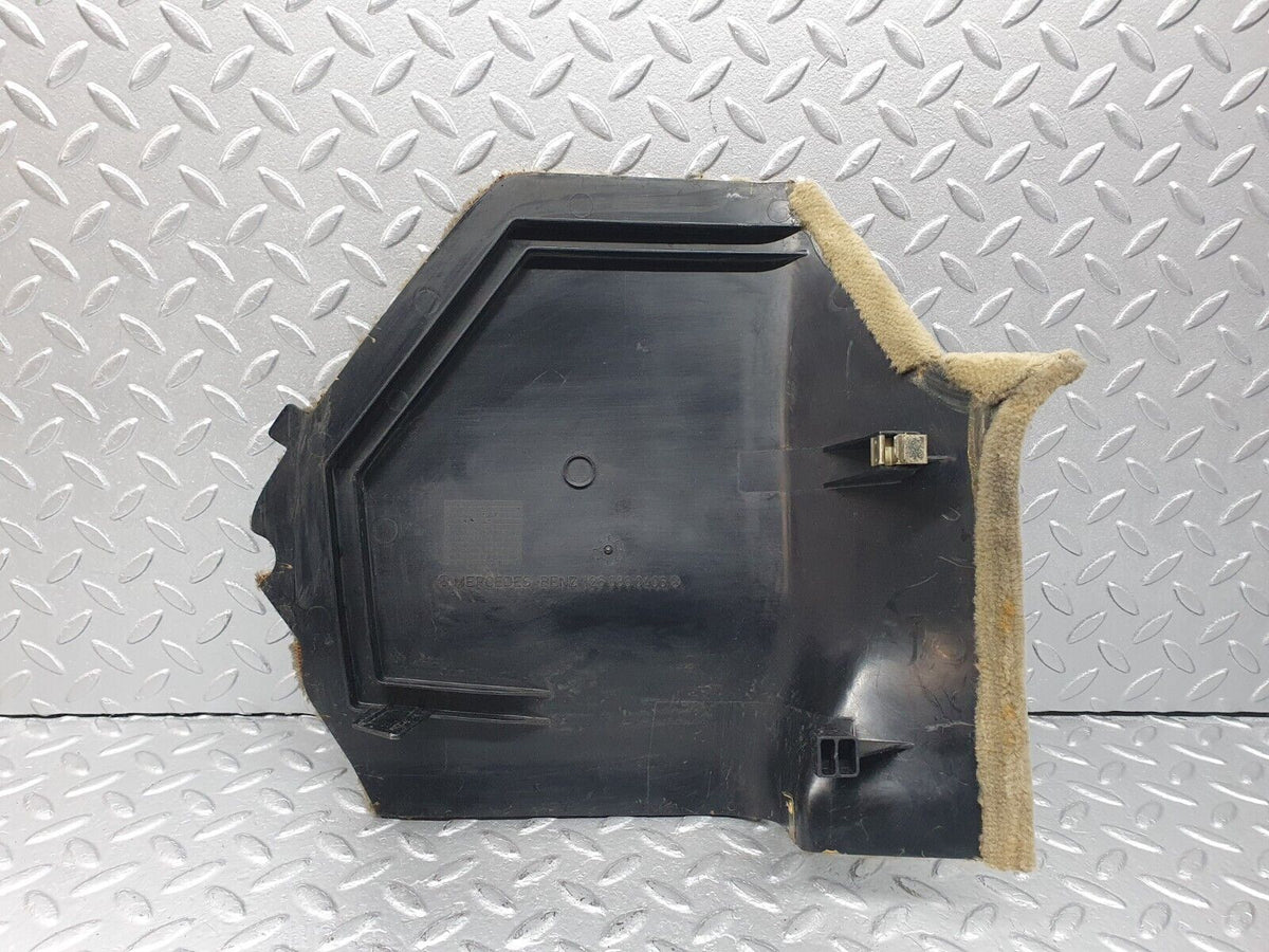 41046 Mercedes-Benz W126 300SE Front Right Kick Panel Beige A1266880406