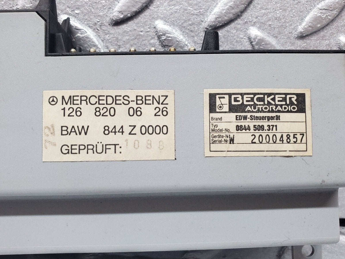 45548 Mercedes-Benz W126 420SE Alarm Control Module Unit A1268200626