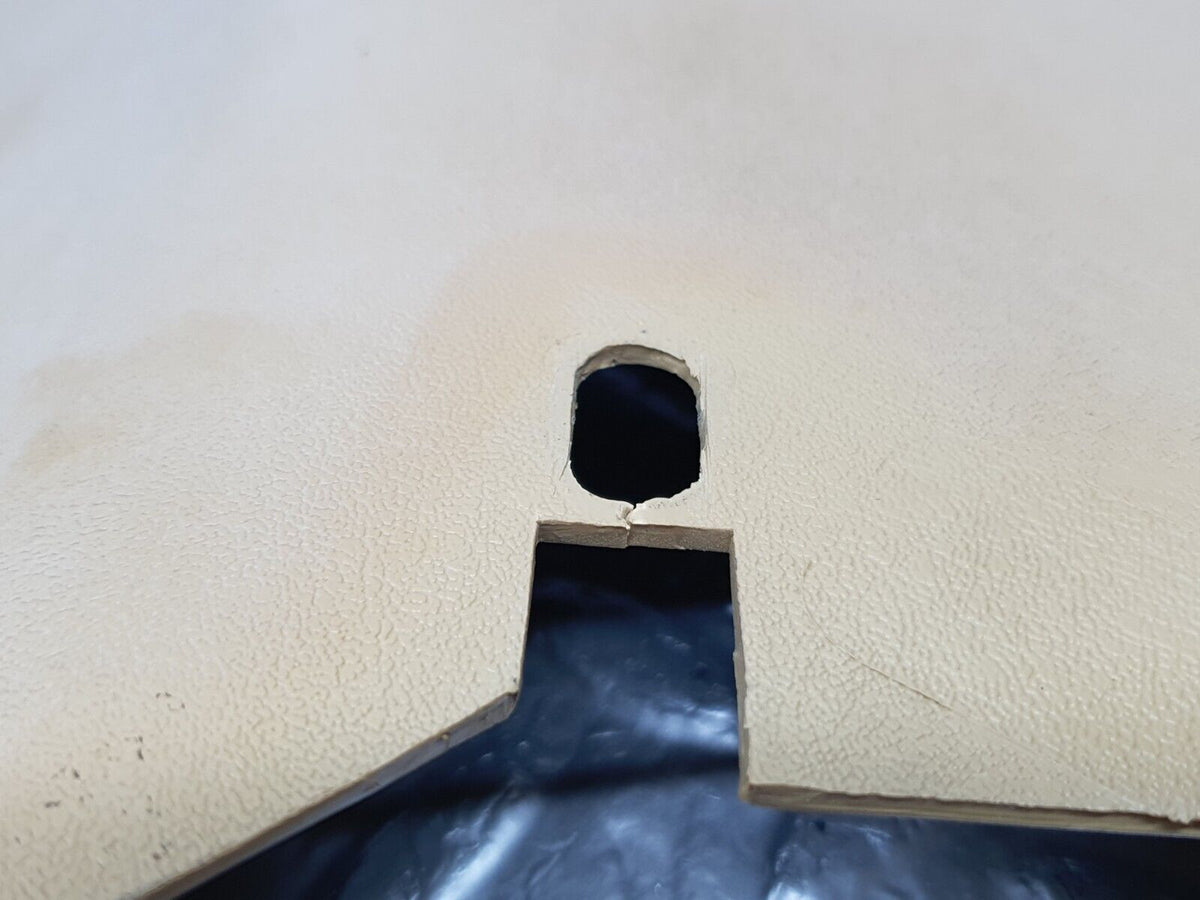 43879 Mercedes-Benz C123 230CE Coupe Front Right Kick Panel Beige A1236881206