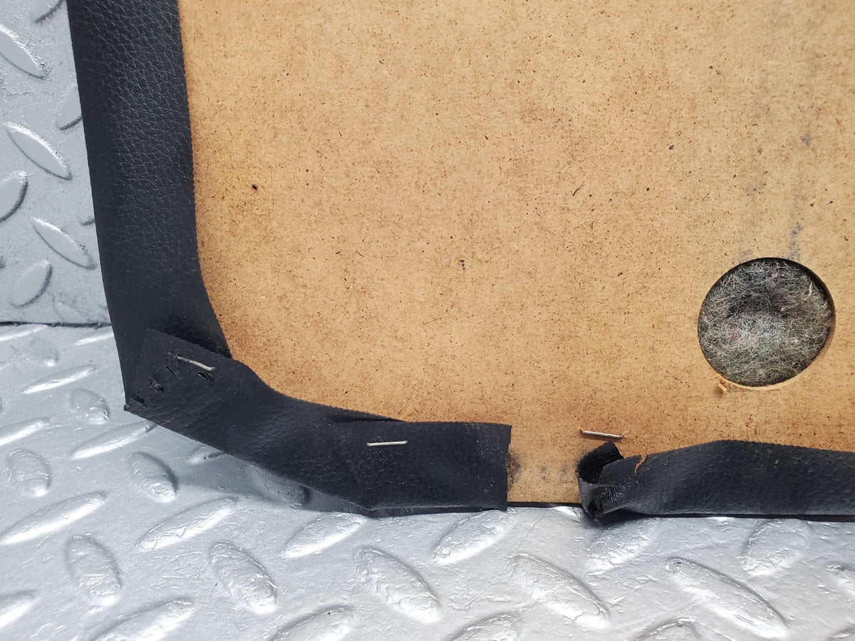 50214 Mercedes-Benz W123 230E Front Left Seat Rear Cover Panel Black