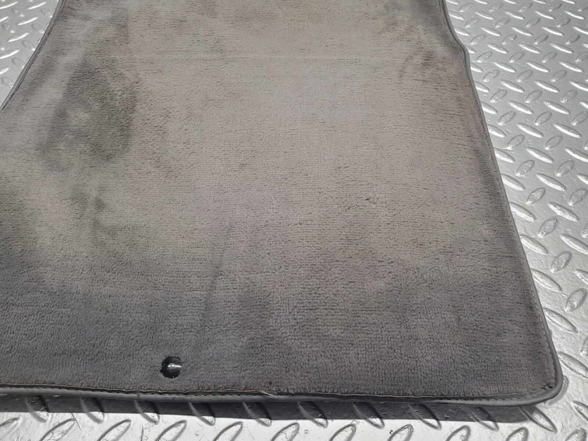 47632 Mercedes-Benz C126 500SEC Coupe Front Right Floor Carpet Mat Grey A1266846229
