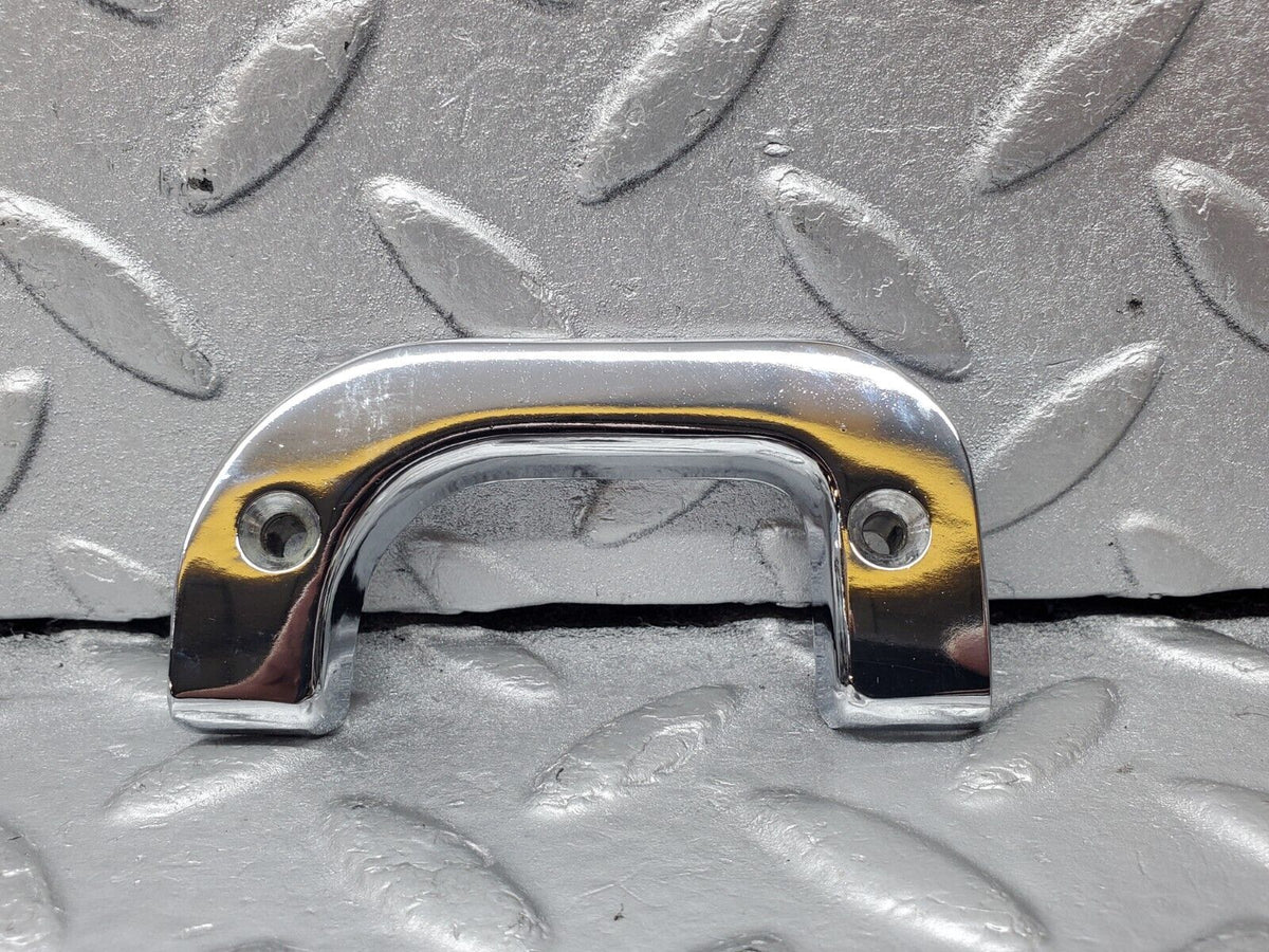 45558 Mercedes-Benz W126 420SE Interior Chrome Door Latch Trim Left A1237230124