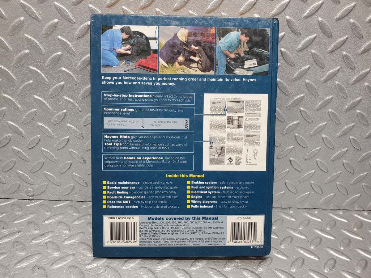 48856 Mercedes-Benz Owner's Workshop Manual ISBN 1 85960 253 3