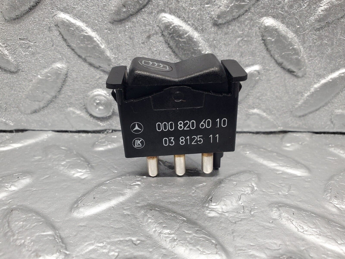 47645 Mercedes-Benz W201 190E 2.0L Rear Heated Window Switch A0008206010