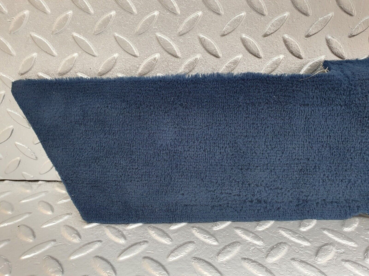 43021 Mercedes-Benz W201 190 Door Sill Floor Carpet Left Side Blue