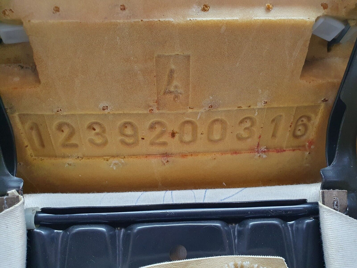 44208 Mercedes-Benz C123 230CE Coupe Rear Seat Beige A1239200316