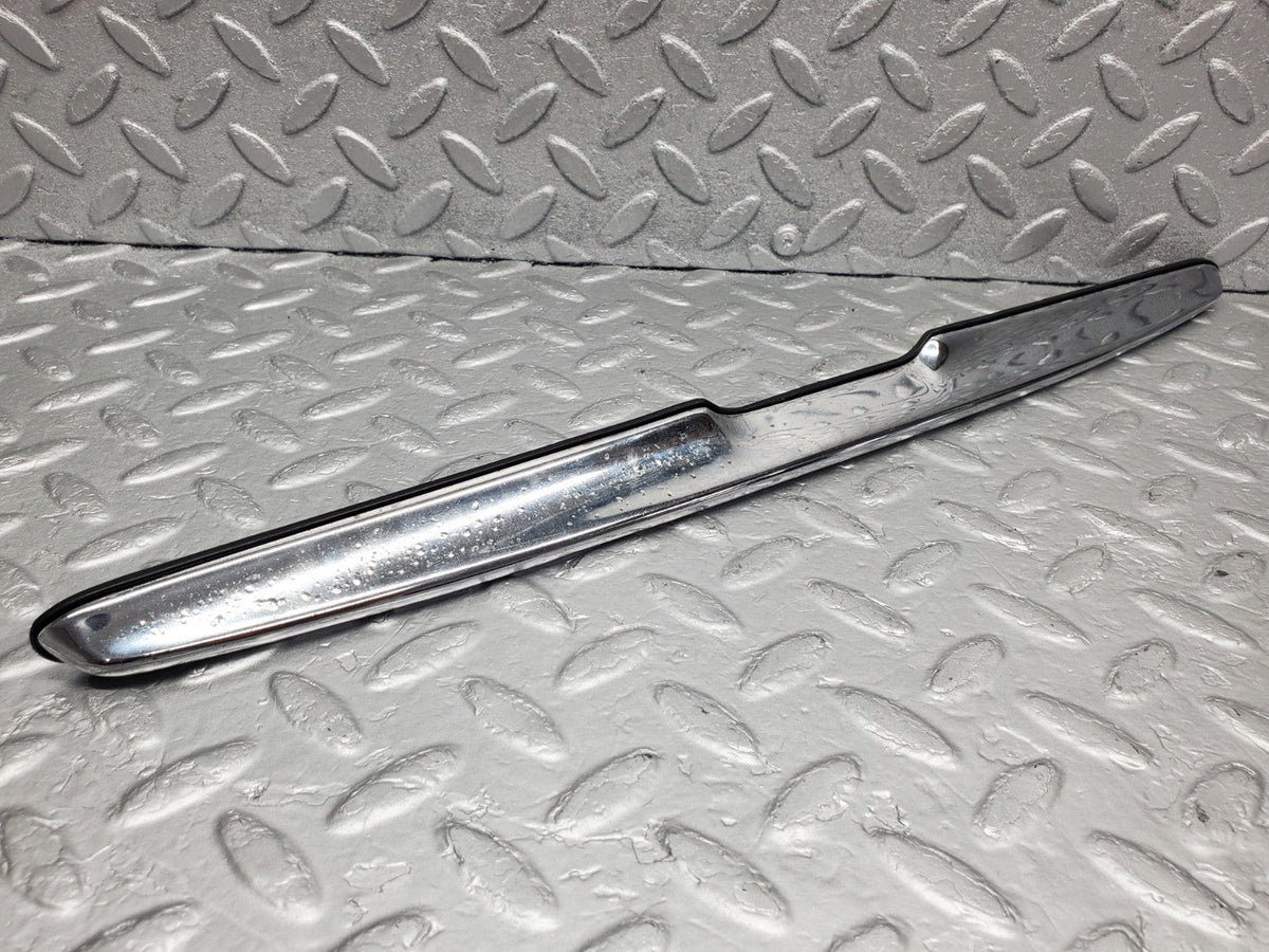 49599 Mercedes-Benz C107 R107 Trunk Chrome Handle Moulding A1077580202
