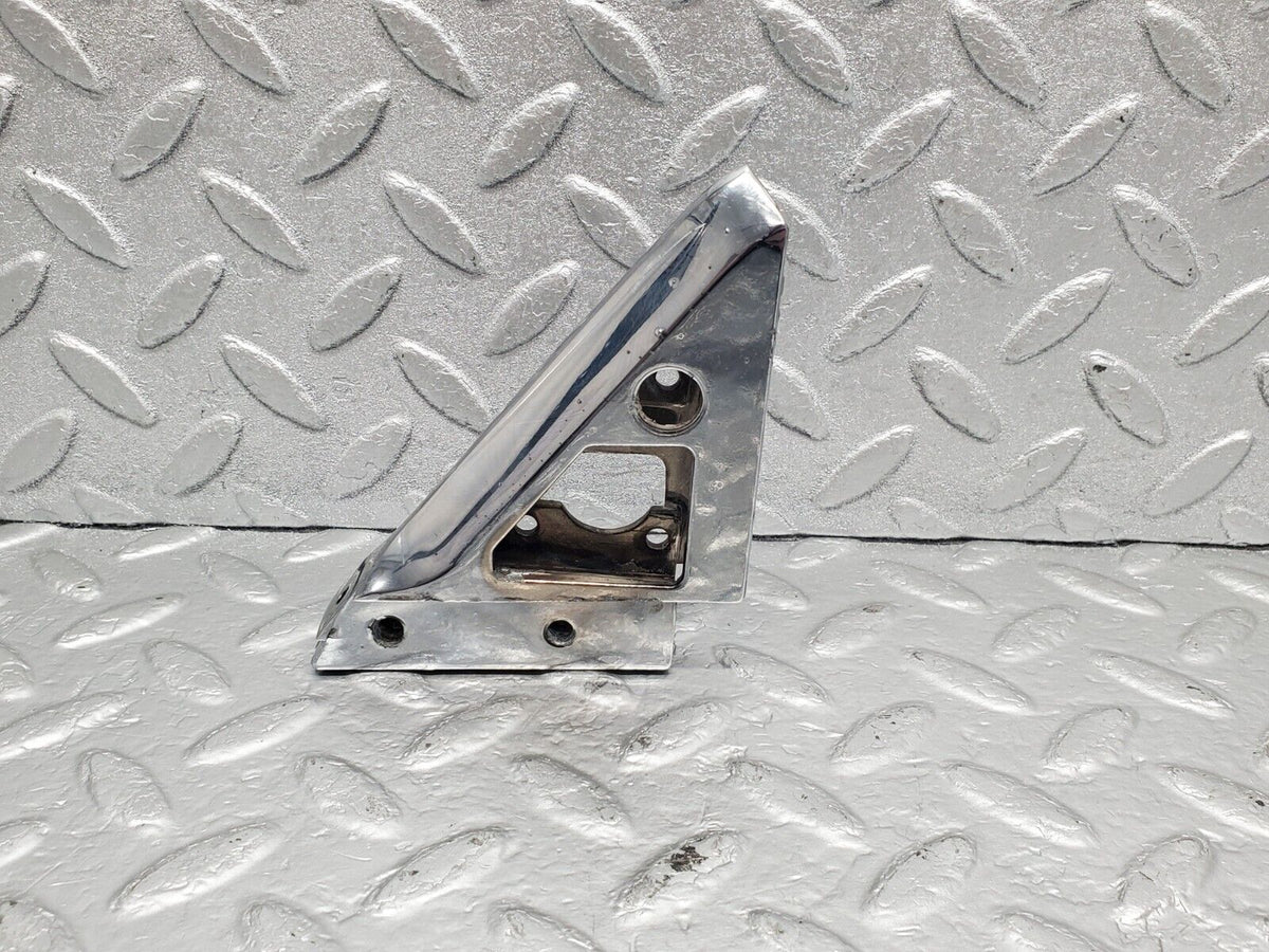 48142 Mercedes-Benz C107 R107 Left Wing Mirror Triangle Chrome Bracket