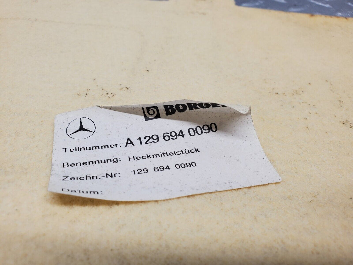 46863 Mercedes-Benz R129 320SL Coupe Boot Rear Carpet Beige A1296940090