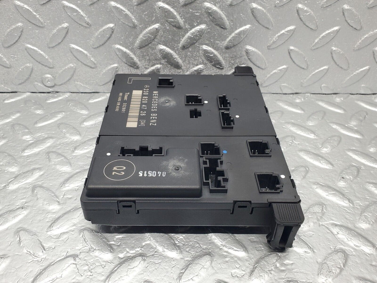 47676 Mercedes-Benz R230 350SL Coupe Door Control Unit Front Left A2308204726
