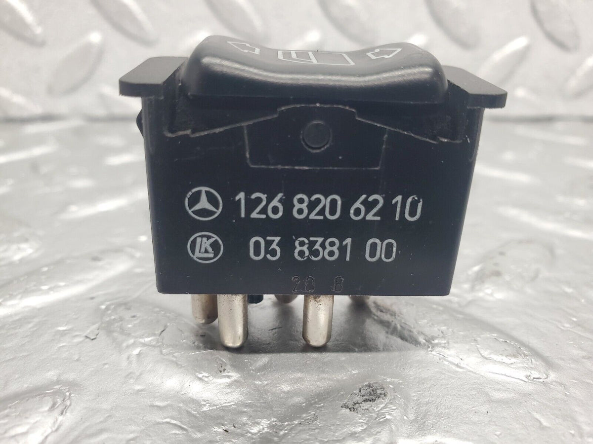 47365 Mercedes-Benz C126 500SEC Coupe Electric Window Switch Rear Left A1268206210