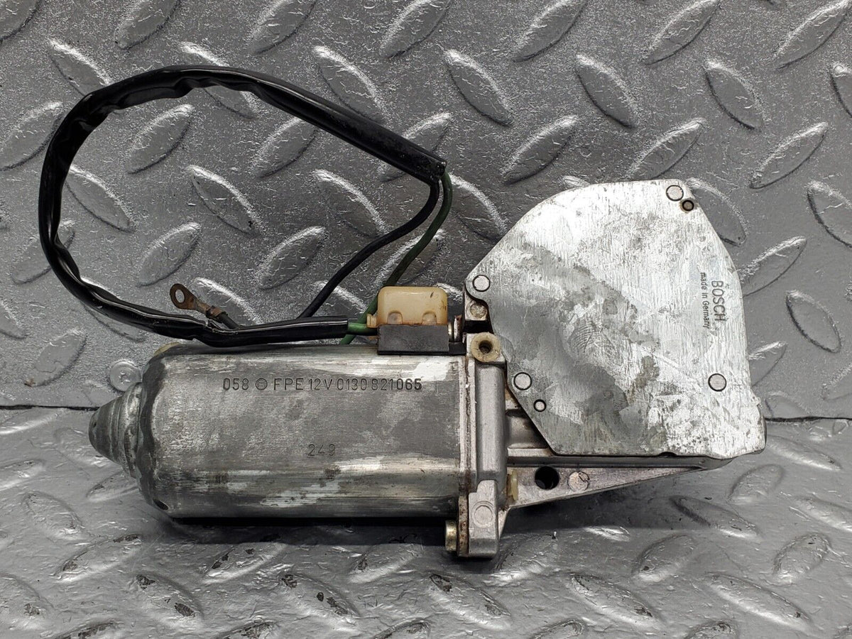47431 Mercedes-Benz C126 500SEC Coupe Rear Left Power Window Regulator Motor Bosch 0130821065