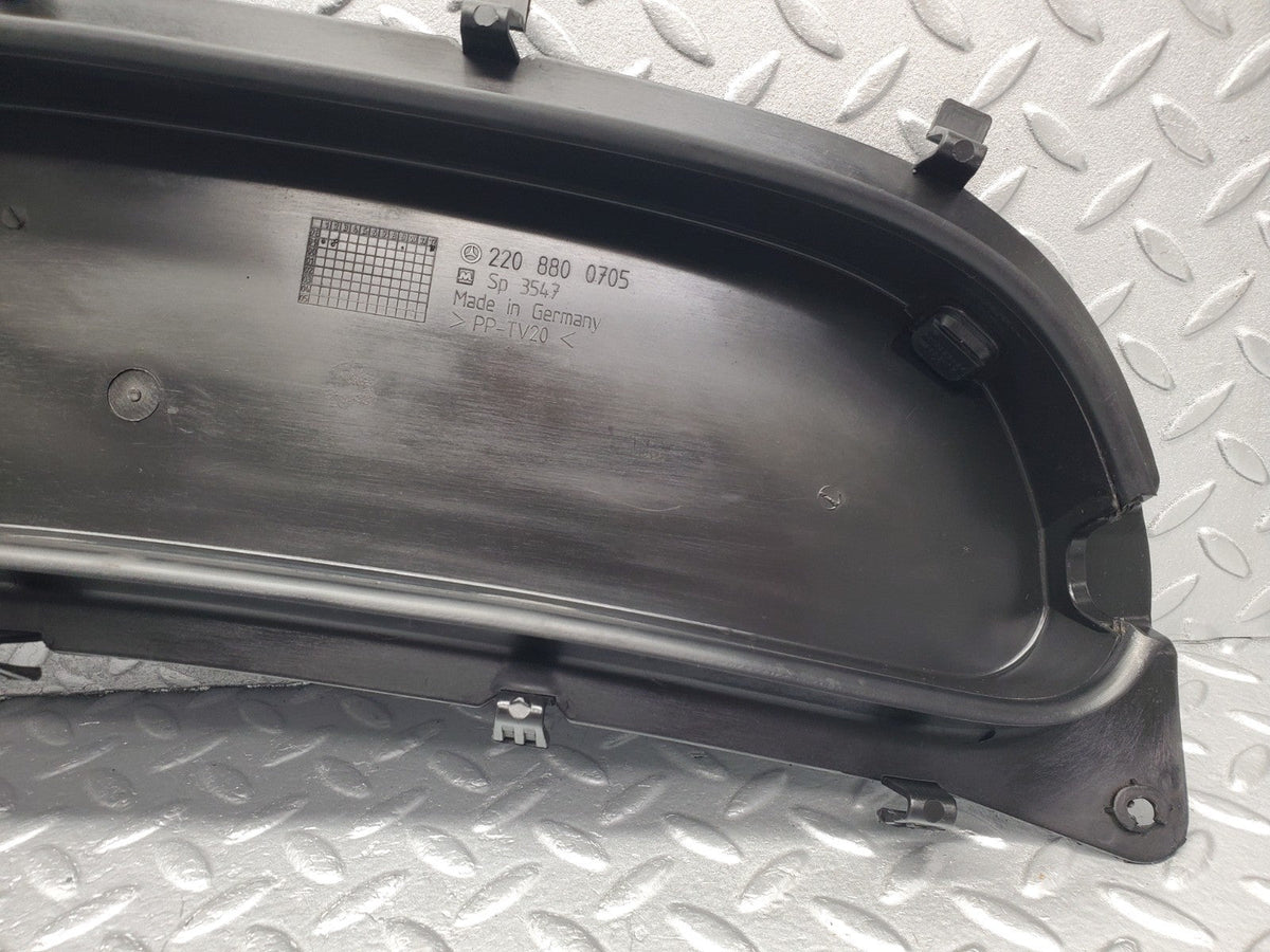 49561 Mercedes-Benz W220 Bonnet Grill Drain Panel A2208800705