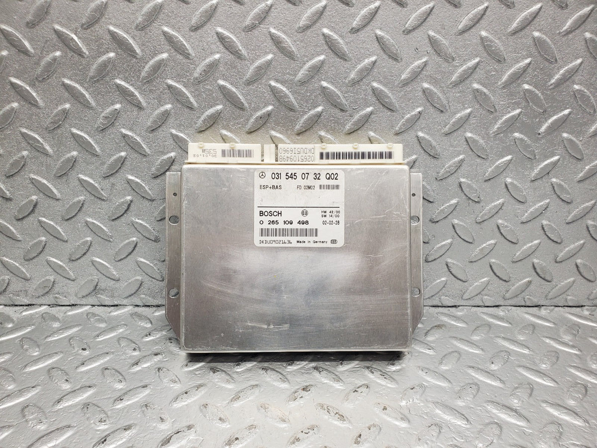 51291 Mercedes-Benz W210 ABS Control Unit Bosch A0315450732 0265109498