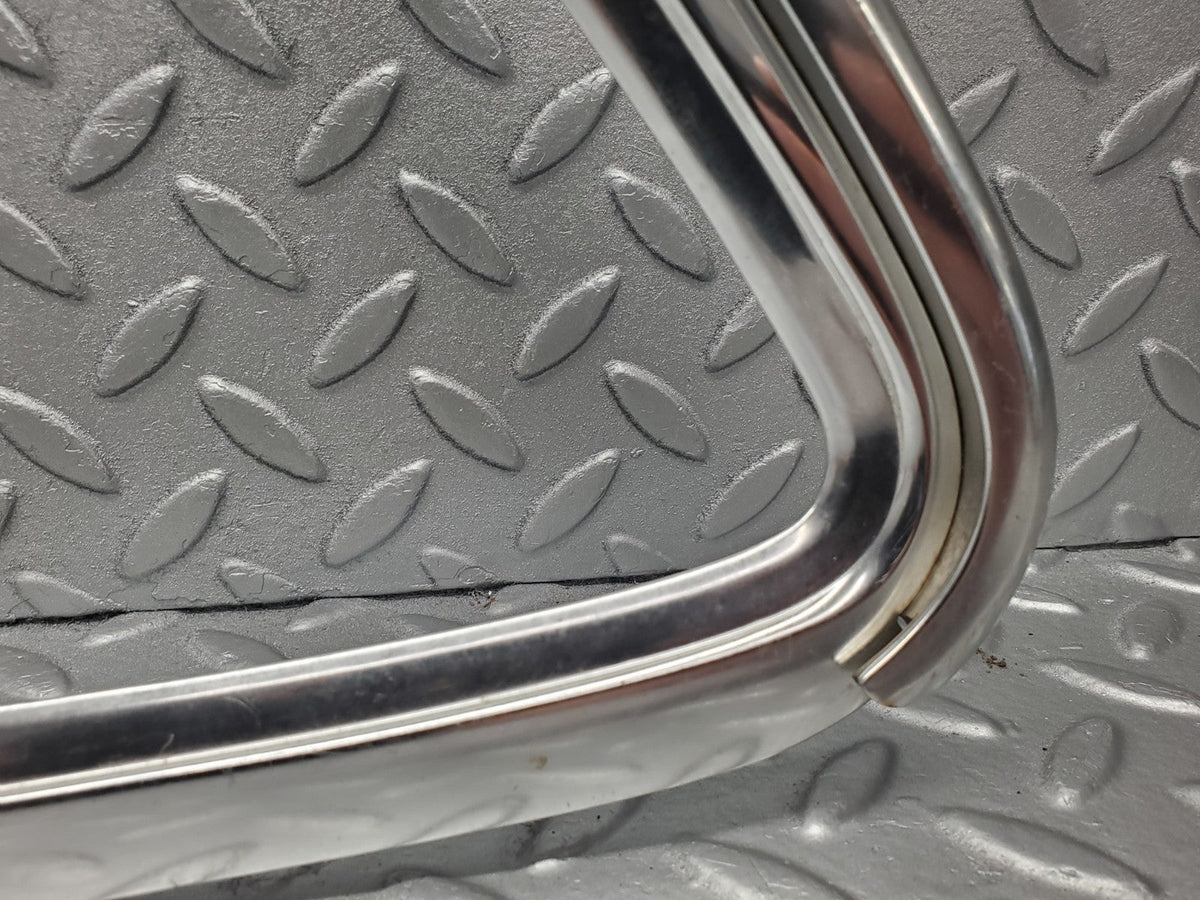 50145 Mercedes-Benz R107 SL Hardtop Side Window Chrome Moulding Trim Left