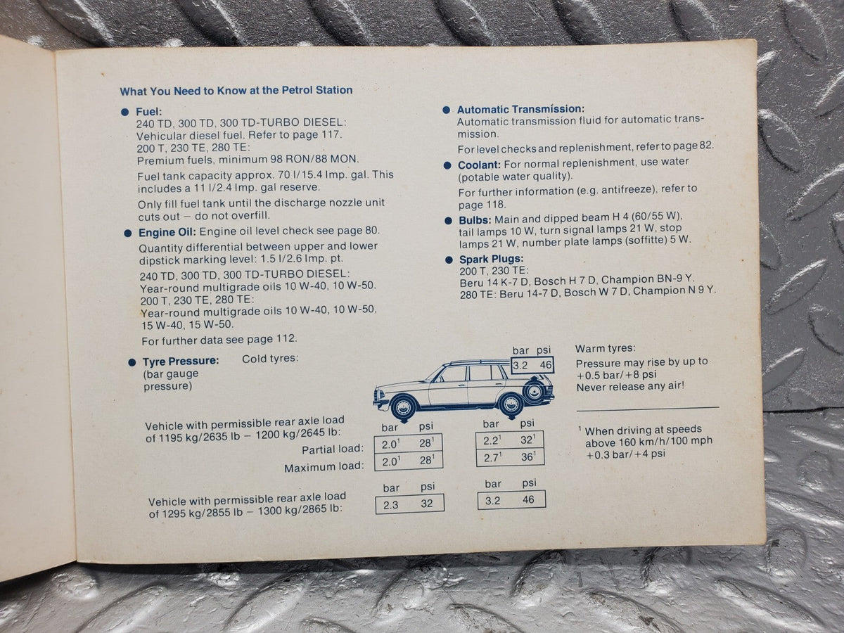48843 Mercedes-Benz Owner's Manual A1235848082