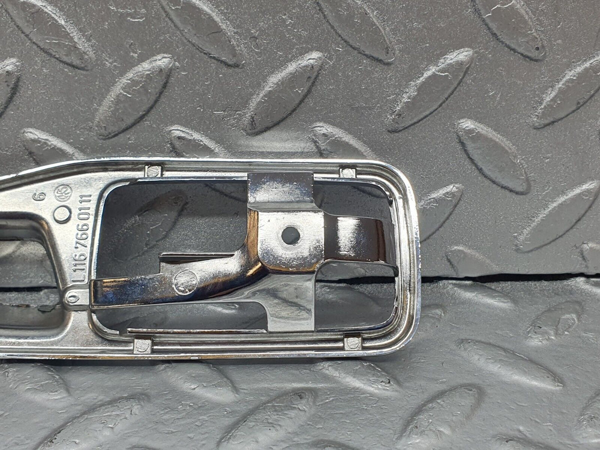 43968 Mercedes-Benz C123 230CE Coupe Chrome Frame For Door Opener Left A1167660111