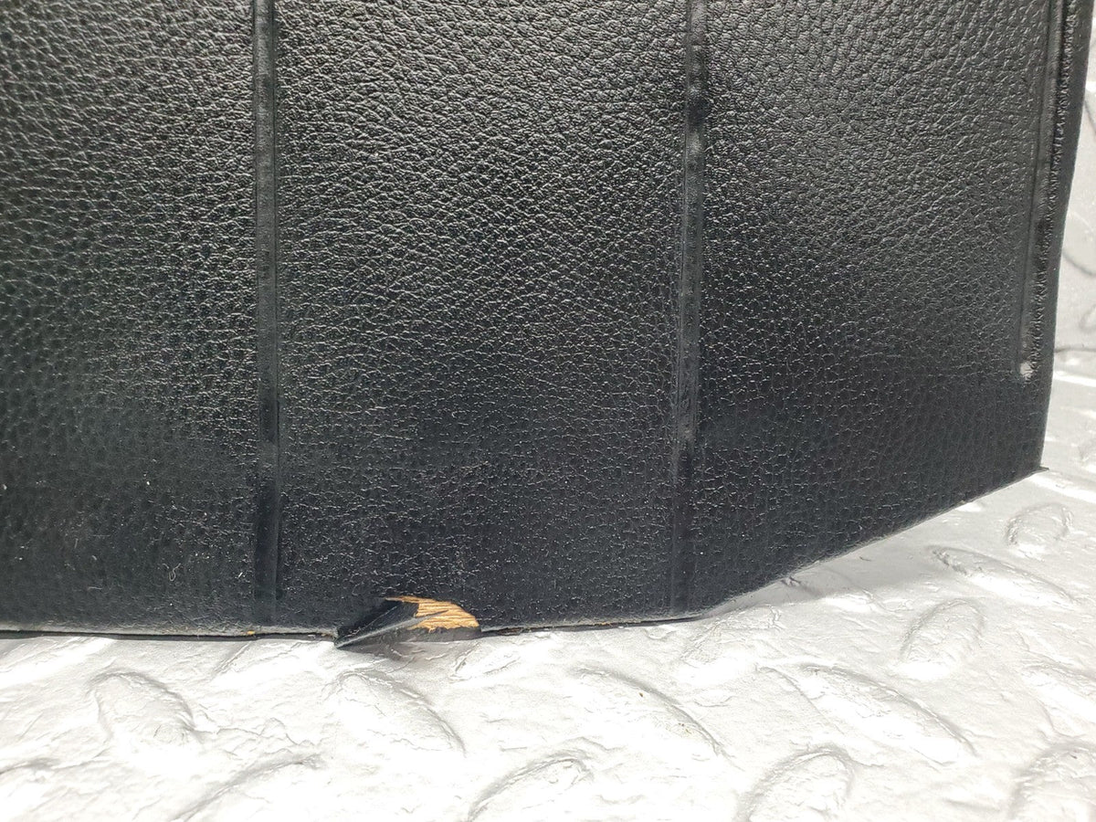 50214 Mercedes-Benz W123 230E Front Left Seat Rear Cover Panel Black