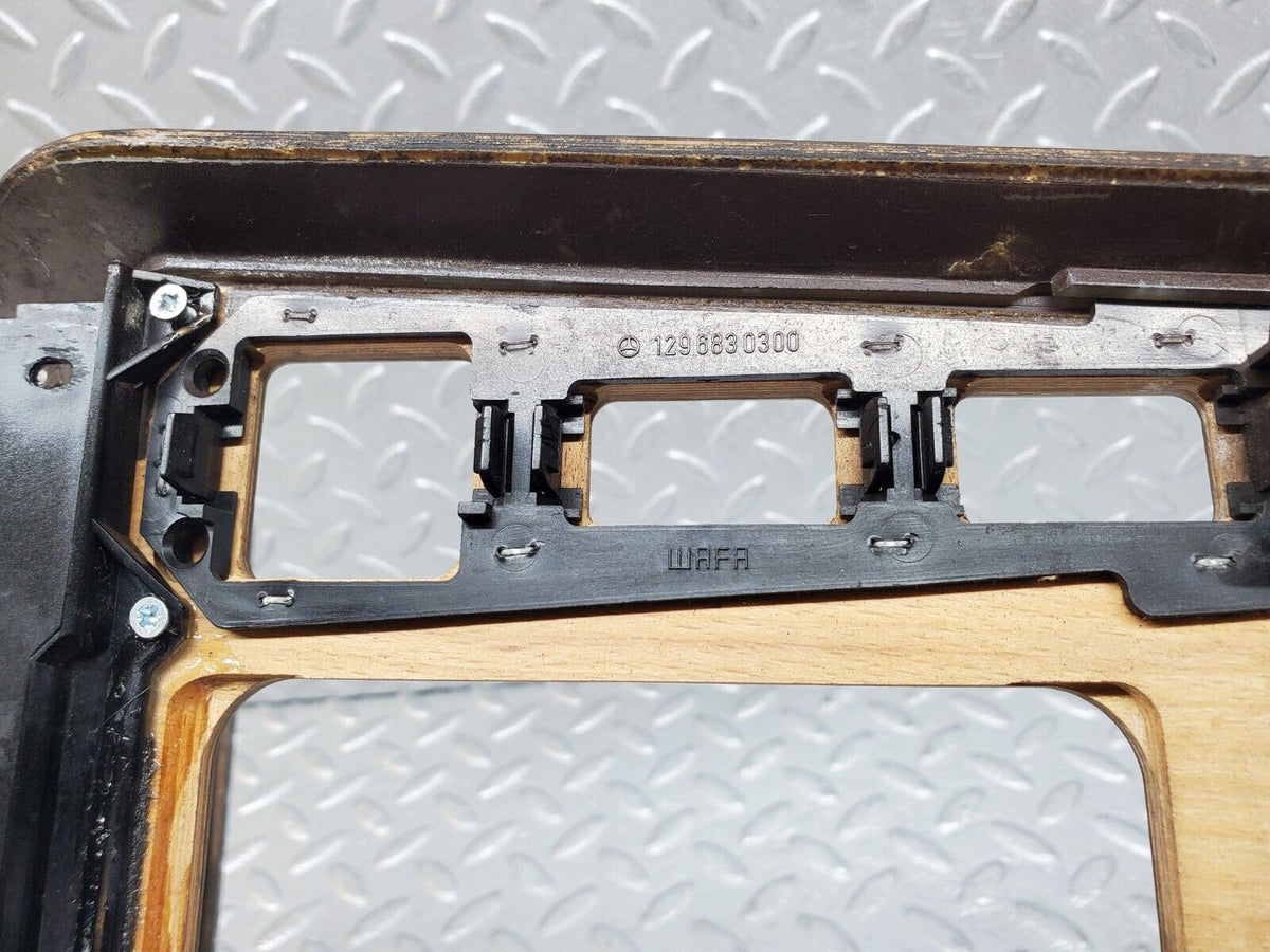 45000 Mercedes-Benz R129 300SL Coupe Centre Console Wood Panel A1296830300