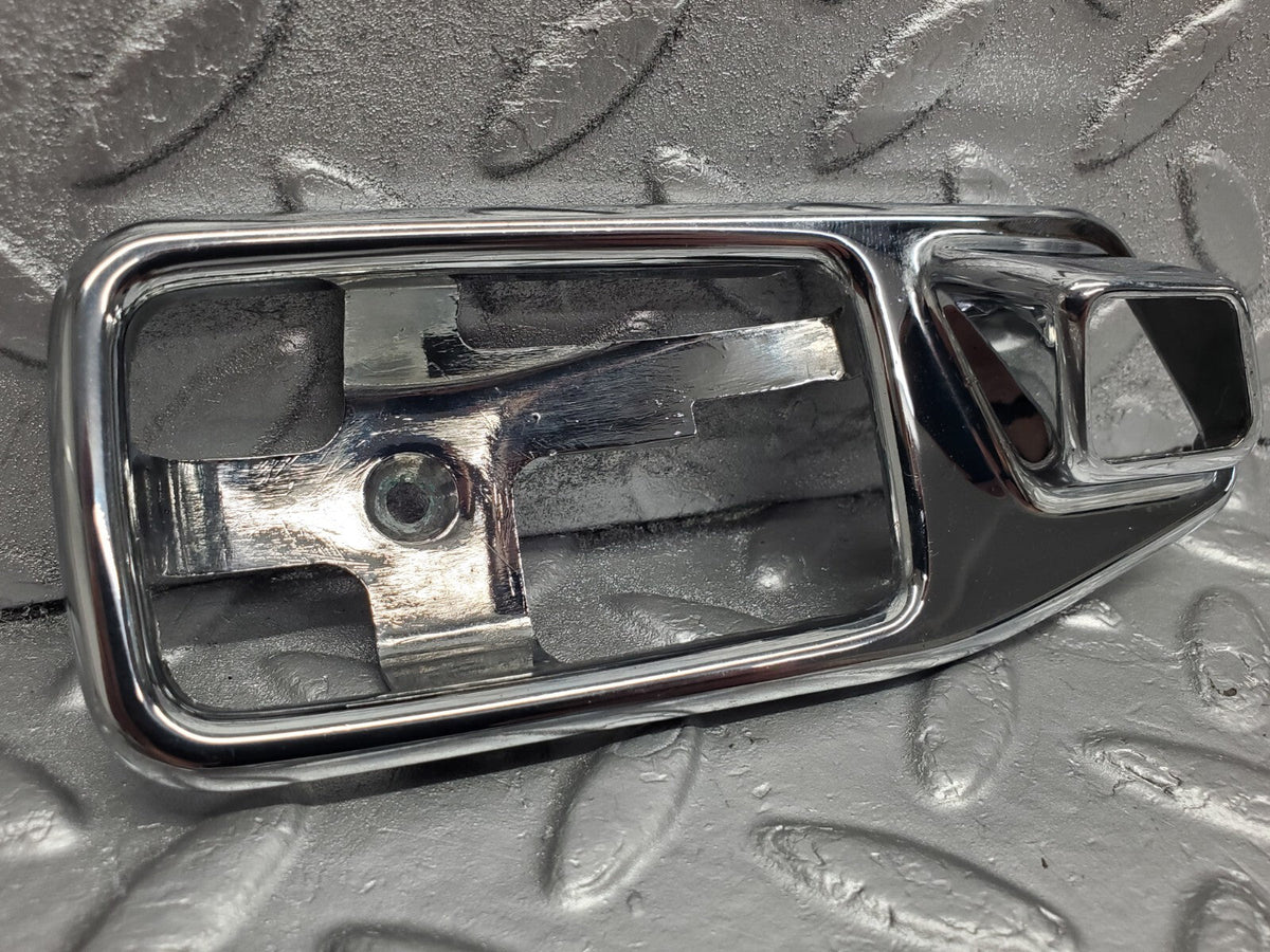 48662 Mercedes-Benz W123 Right Door Chrome Handle Surround A1167660211