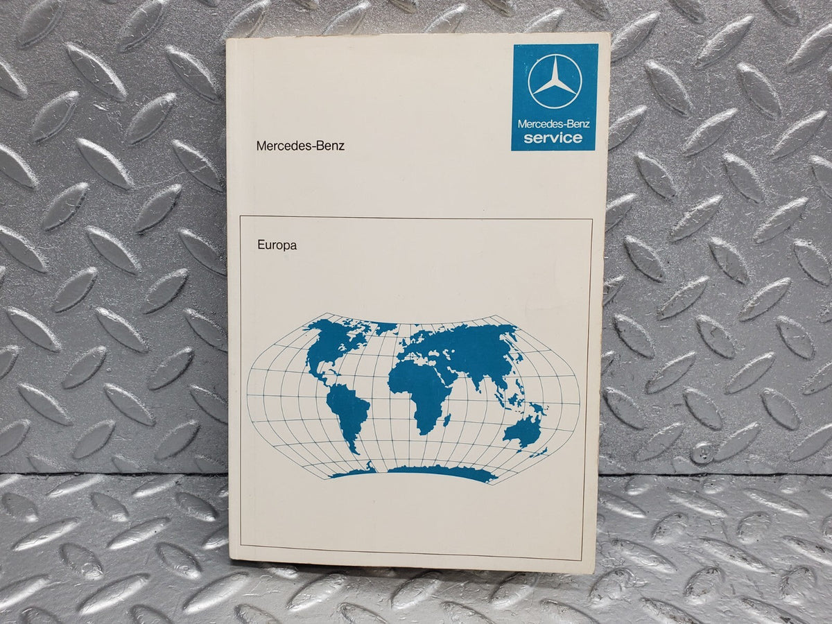 48840 Mercedes-Benz Station-Service Book Europa A1155840147