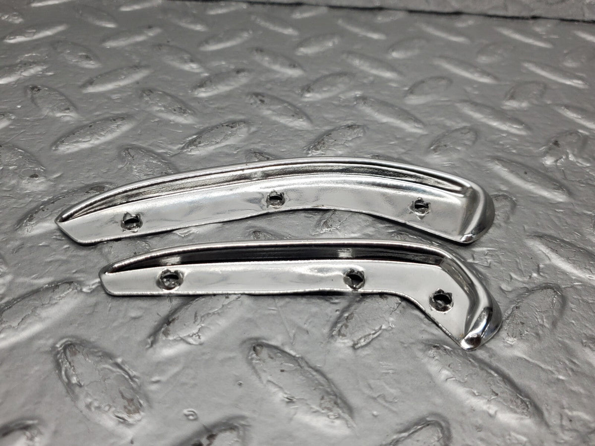 48446 Mercedes-Benz W108 Interior Door Handle Chrome Trim Pair Left