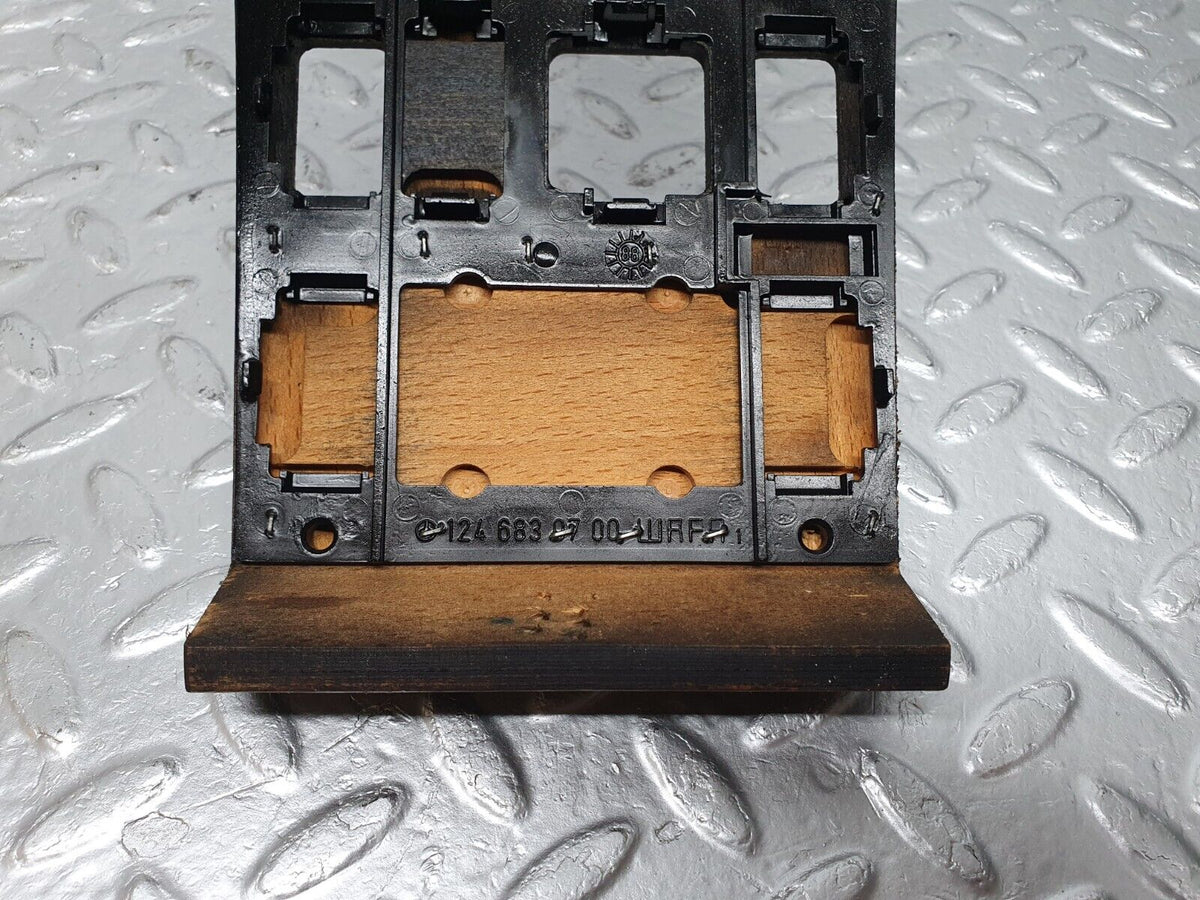 41397 Mercedes-Benz W124 200E Centre Console Wood Panel A1246830700