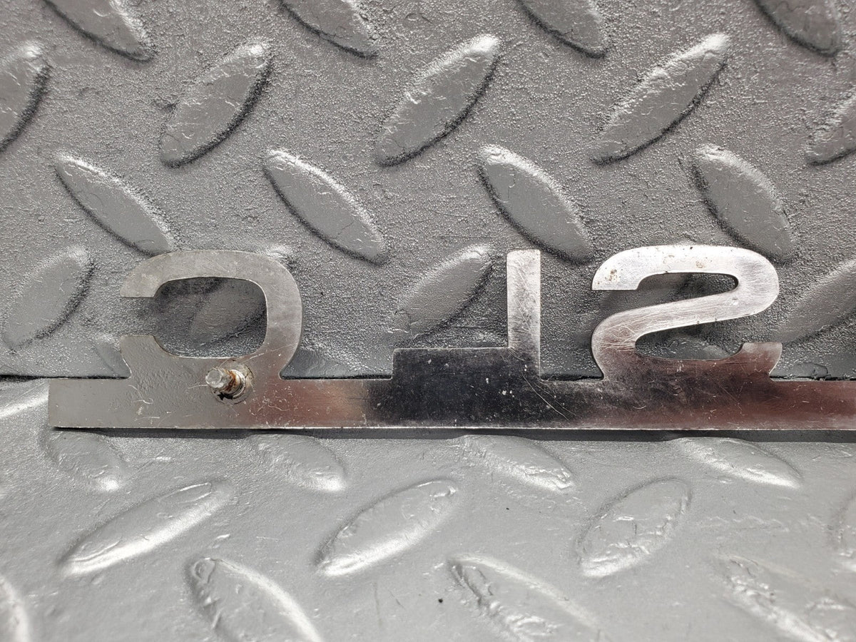 49600 Mercedes-Benz C107 R107 450 SLC Trunk Badge Emblem