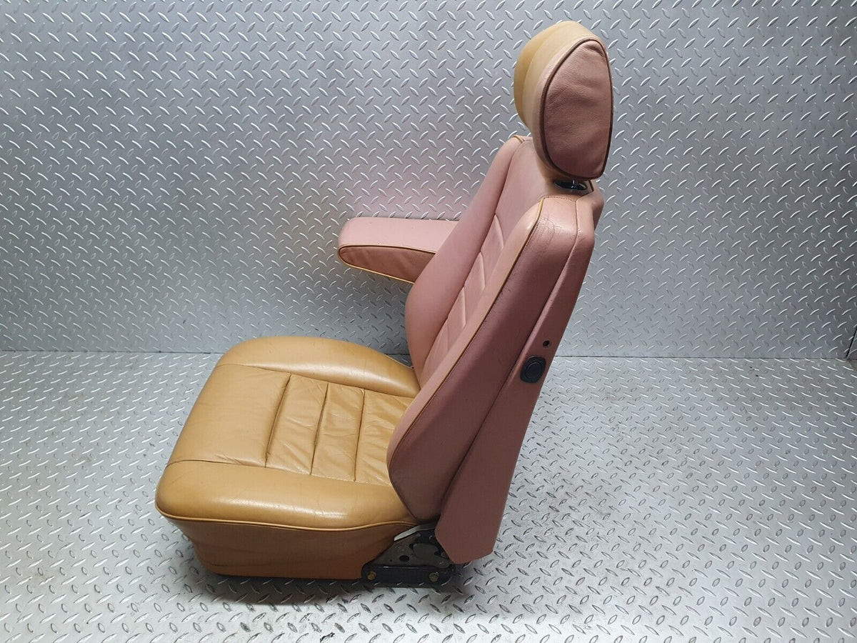 43812 Mercedes-Benz C126 380SEC Coupe Front Left Electric Passenger Seat Leather A1269101950