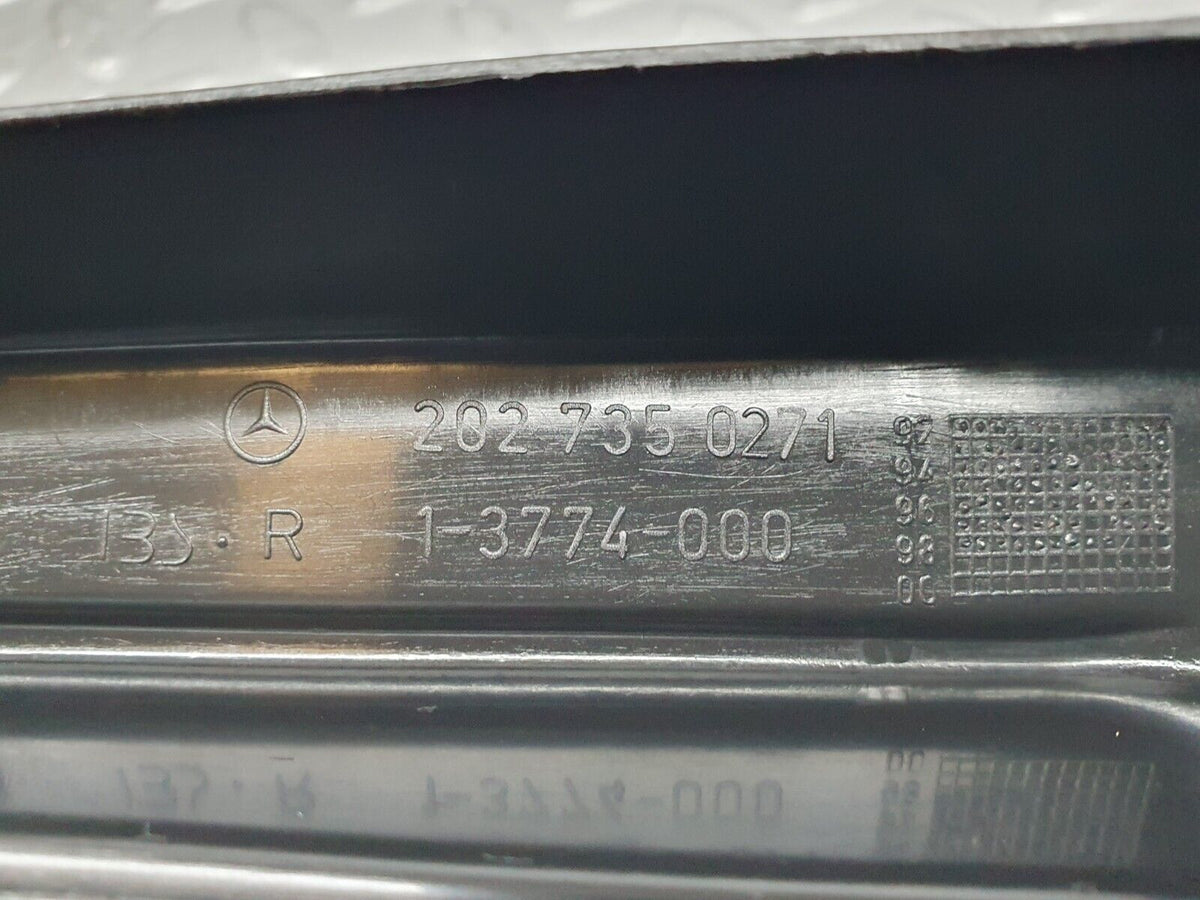42086 Mercedes-Benz W202 C200 Rear Right Door Window Frame Trim A2273502271