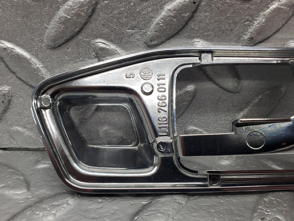 46463 Mercedes-Benz C123 280CE Coupe Chrome Frame For Door Opener Left A1167660111