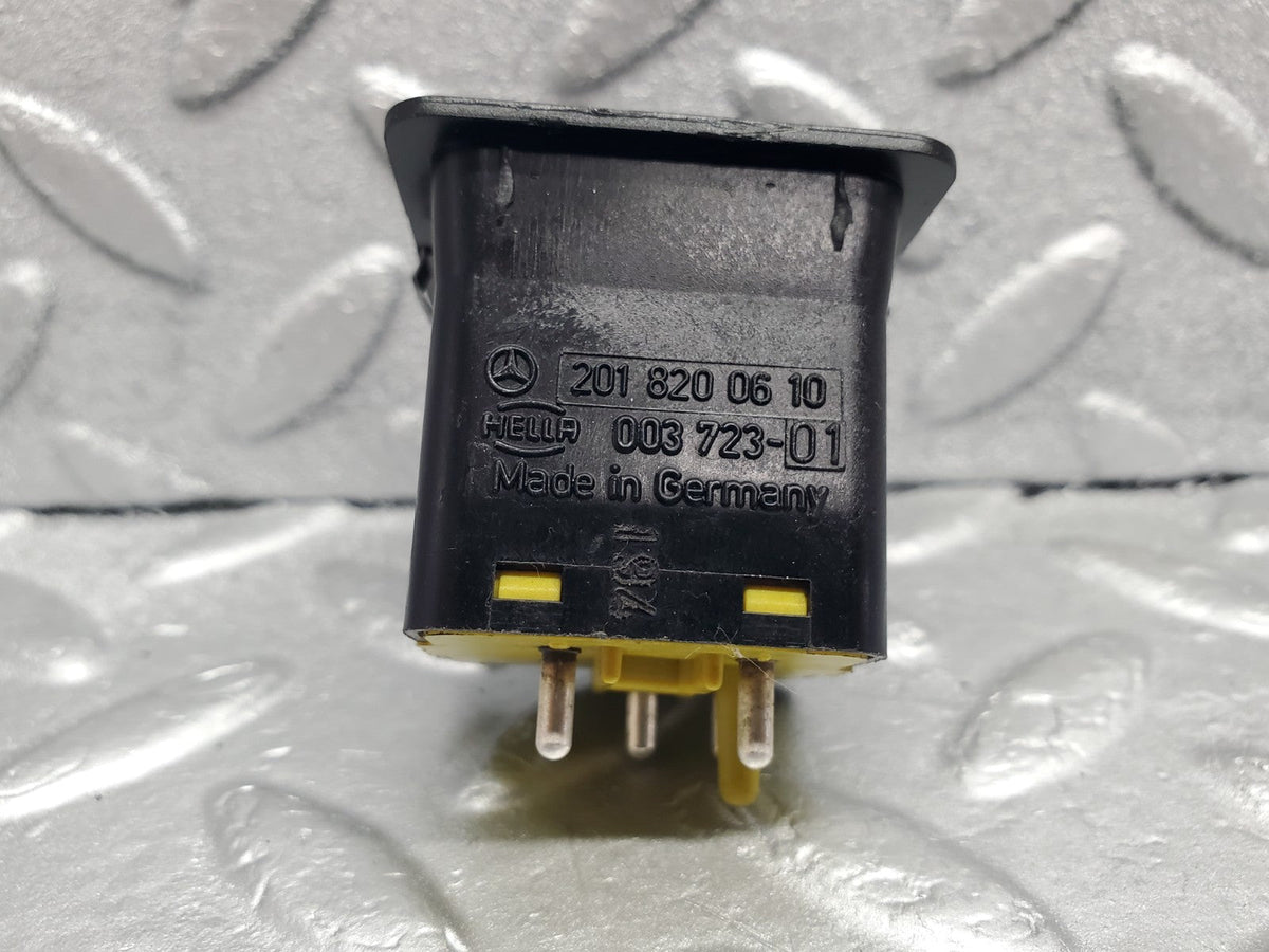 49669 Mercedes-Benz W201 W123 Mirror Control Switch Hella A2018200610
