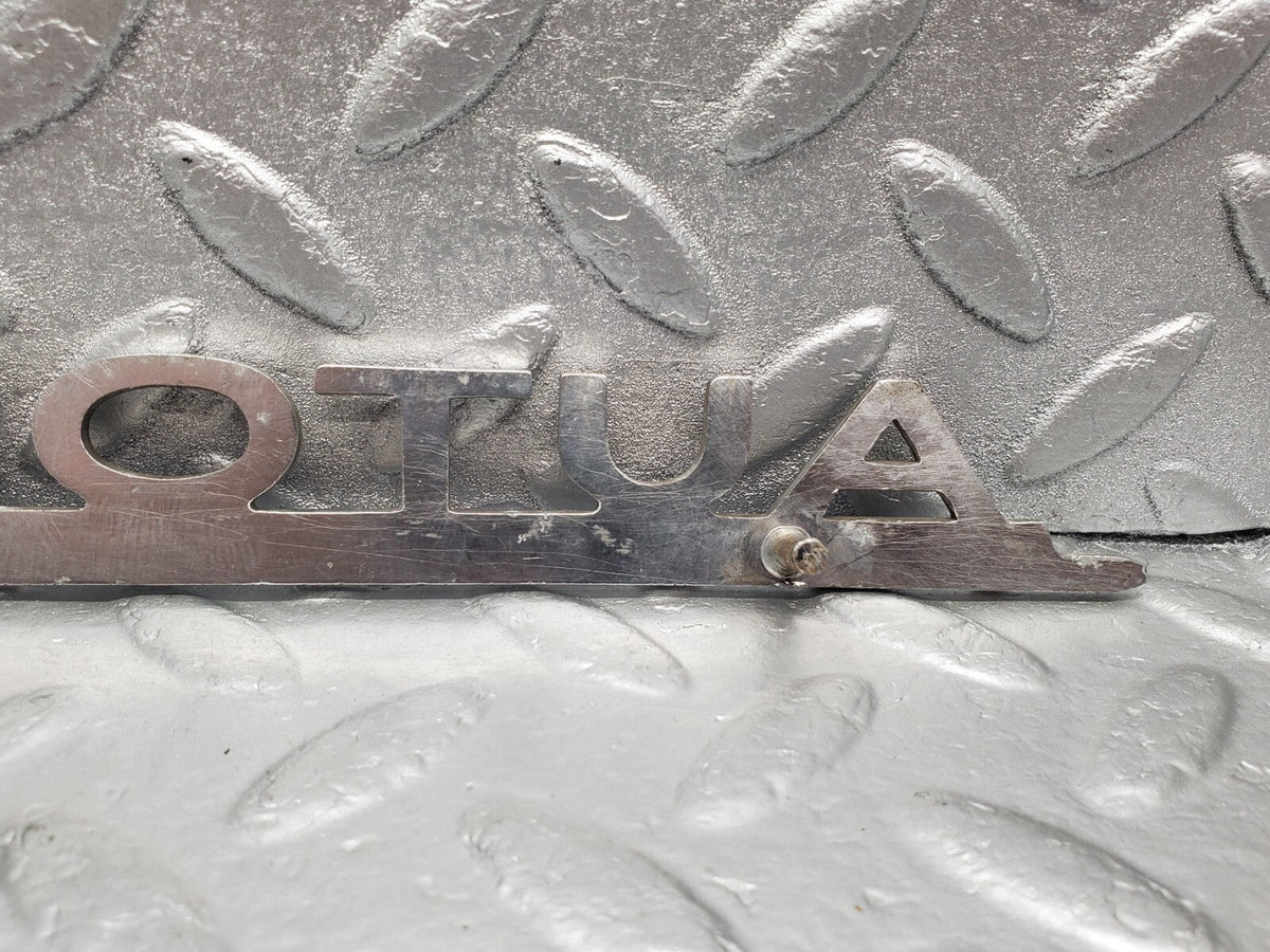 48438 Mercedes-Benz W108 Trunk Badge Emblem Automatic