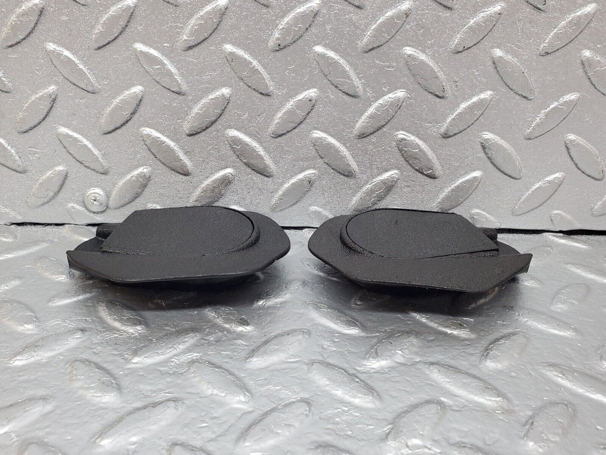 44463 Mercedes-Benz W123 280E Seat Belt Runner Cover Trim 2x Black A1239192520 A1239192920 A1239192620 A1239193020