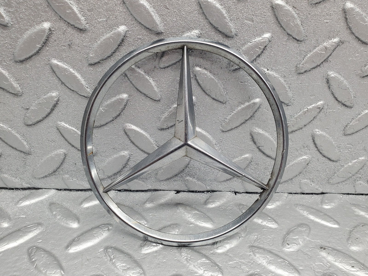 49636 Mercedes-Benz W123 W126 Trunk Boot Lid Emblem A1267580058