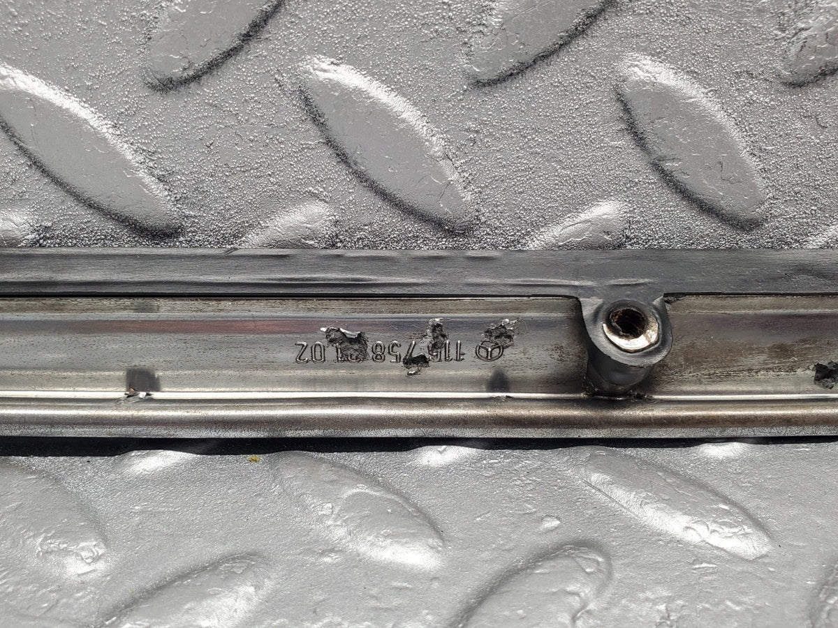 49649 Mercedes-Benz W116 Boot Trunk Handle Bar Chrome A1167580102