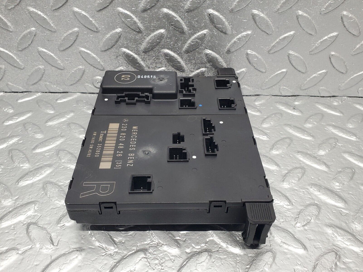 47677 Mercedes-Benz R230 350SL Coupe Door Control Unit Front Left A2308204826