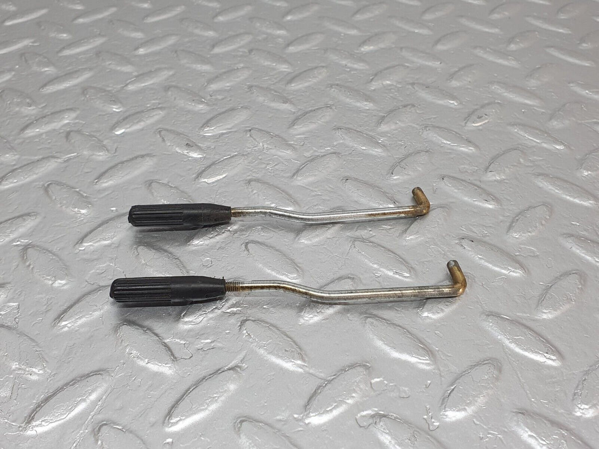 42963 Mercedes-Benz W201 190 2.0L Front Door Lock Knob Pair