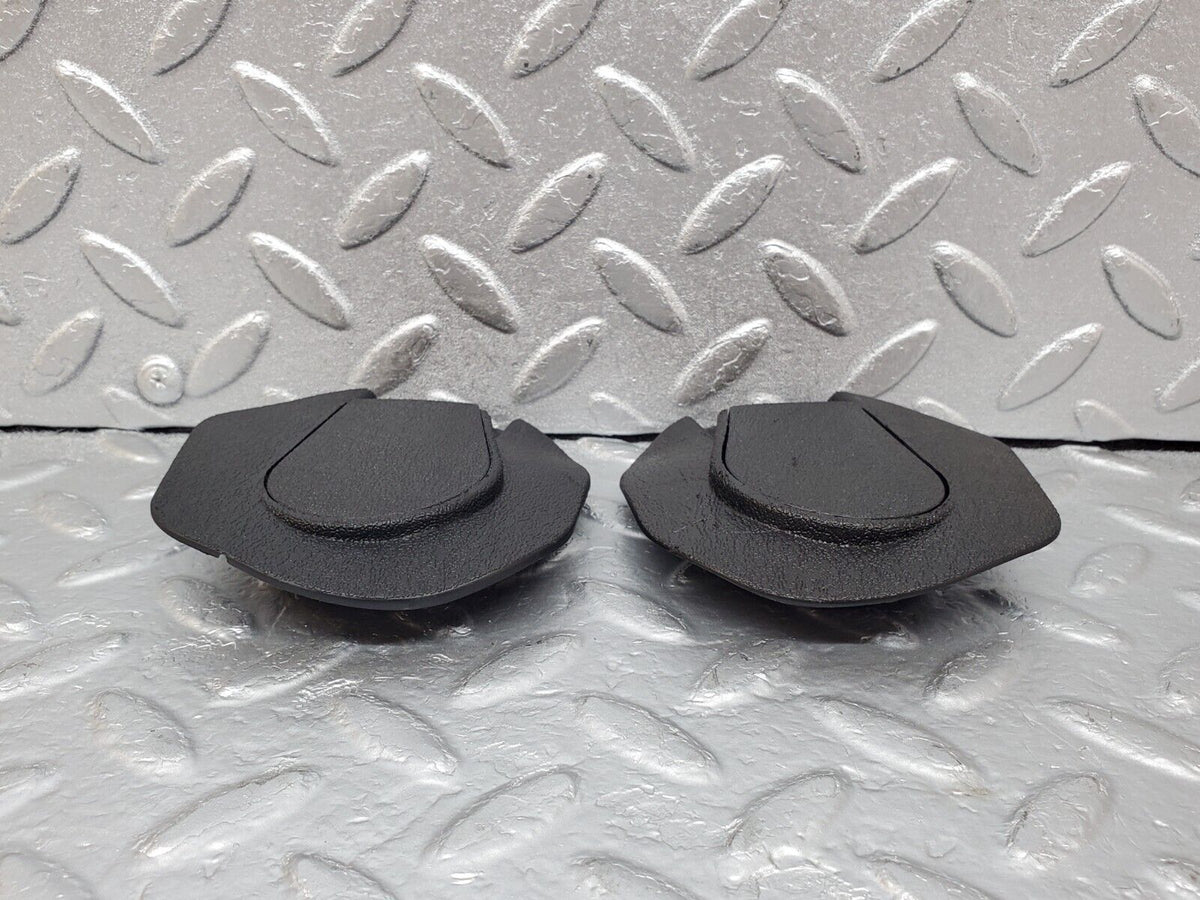 44463 Mercedes-Benz W123 280E Seat Belt Runner Cover Trim 2x Black A1239192520 A1239192920 A1239192620 A1239193020